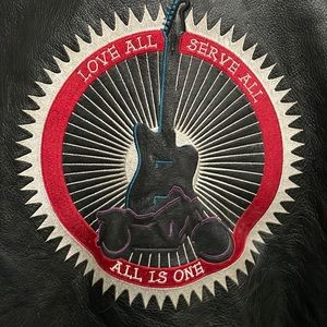 Rare Vintage Hard Rock Cafe leather jacket.